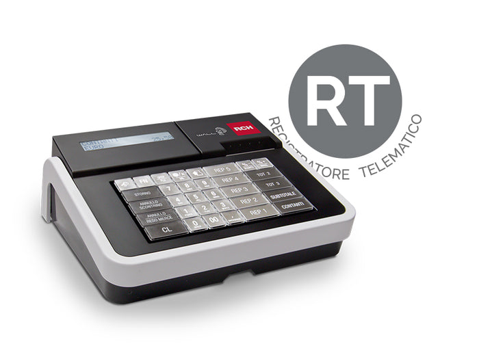 RCH MCT K-Bill RT Registratore di Cassa Telematico per Negozio – Messa in Servizio, Bollino e Fiscalizzazione Inclusi