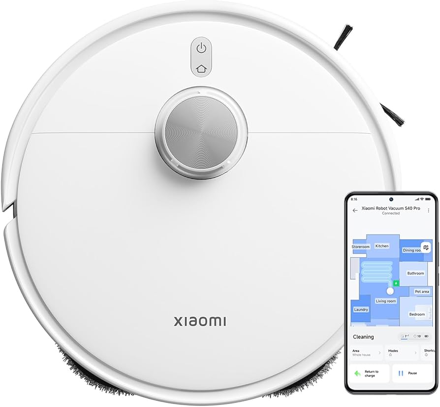 Xiaomi Robot Vacuum S40 Pro – Aspirazione Potente e Lavaggio Sonic