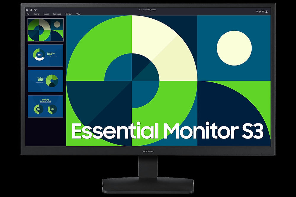 Monitor Samsung 24" S31D Essential Full HD Flat (LS24D310EAUXEN)