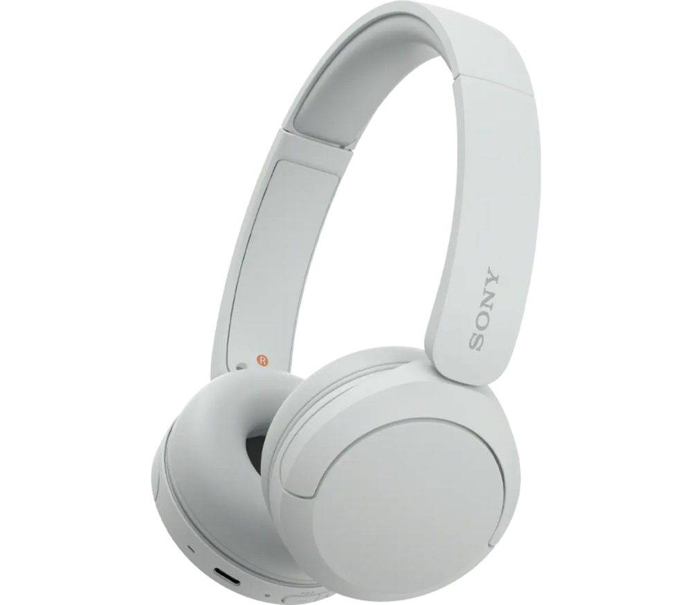 Sony Cuffie Wireless Bluetooth WH-CH520 Bianche – 50 Ore Autonomia