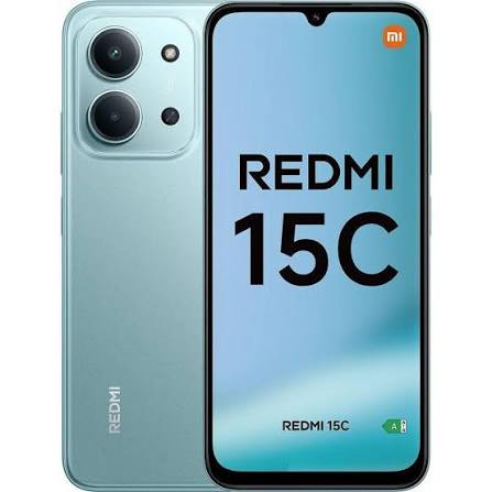 Xiaomi Redmi 15c 4+256GB 6.9" 4G Mint Green DS ITA - Verde Menta
