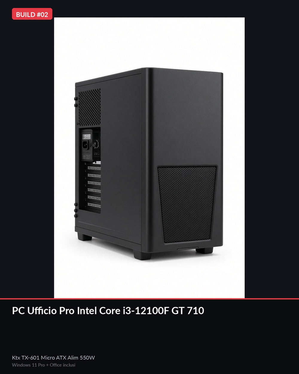 PC Student Intel Core i3-12100F 8GB 240GB