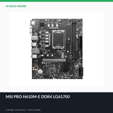 PC Ufficio Storage Intel i3-12100F 480GB GT 1030