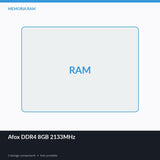 PC Ufficio Smart Entry AMD Ryzen 5 4500 GT 210