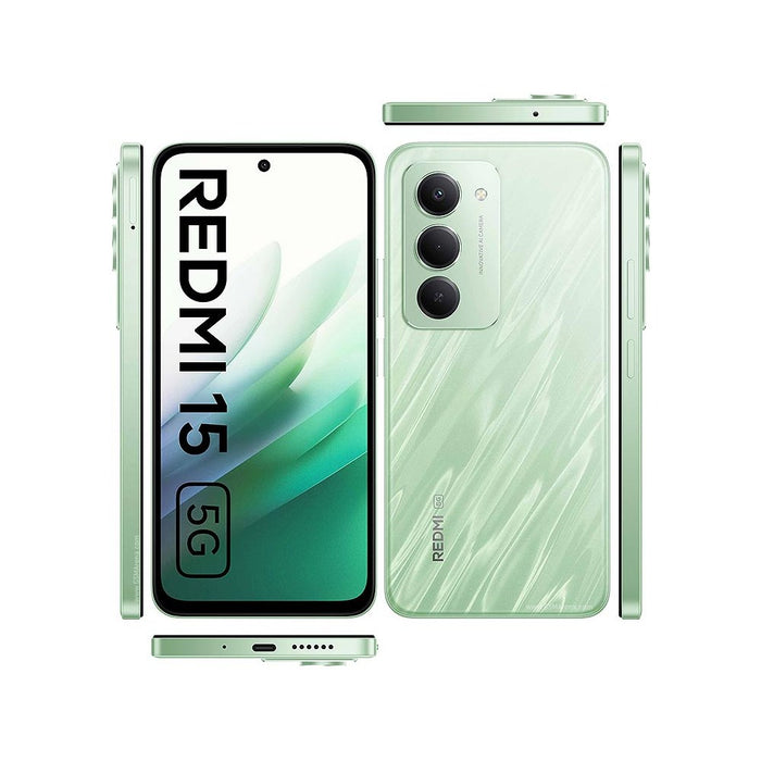 Xiaomi Redmi 15 4+128GB 6.9" 5G Ripple Green - Verde Naturale