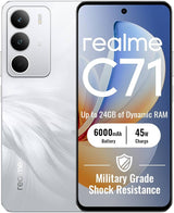 Realme C71 4+256GB 6.67" 4G White Swan EU - C Series Bianco