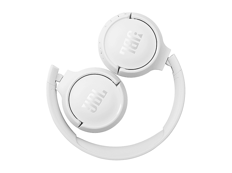 JBL Tune 510BT Cuffie Bluetooth On-Ear Bianche con Microfono – Pure Bass