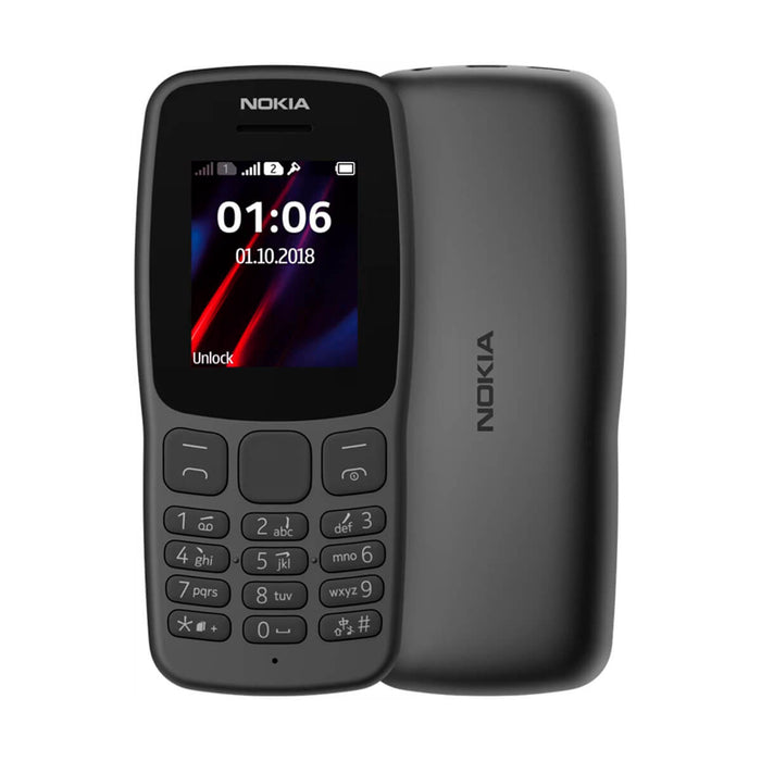 Nokia 106 TA-1114 4GB Black D S EU - Nokia Indistruttibile