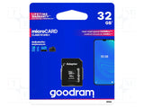 Goodram MicroSDHC 32GB Class 10 UHS-I con Adattatore – Espandi Smartphone, Tablet e Action Cam (PRE-ORDINE)