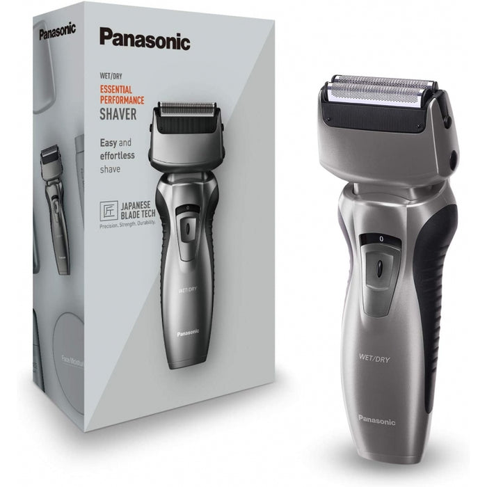 Panasonic Rasoio Elettrico Barba ES-RW33-H503 2 Lame Wet&Dry – Rasatura Precisa