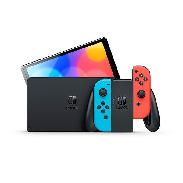 Nintendo Switch Console OLED Red/Blue SuperMario Redi/Blue - Switch OLED Color