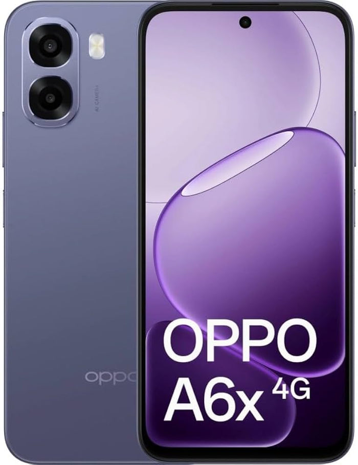 OPPO A6x 4+128GB 6.75" 4G Black Purple OPT - A6x Viola OPT