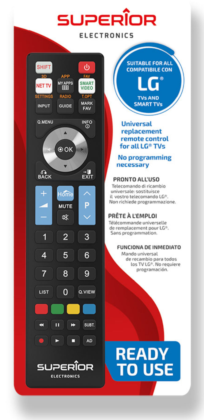 Superior Telecomando Universale Samsung LG – Doppia Marca in Uno