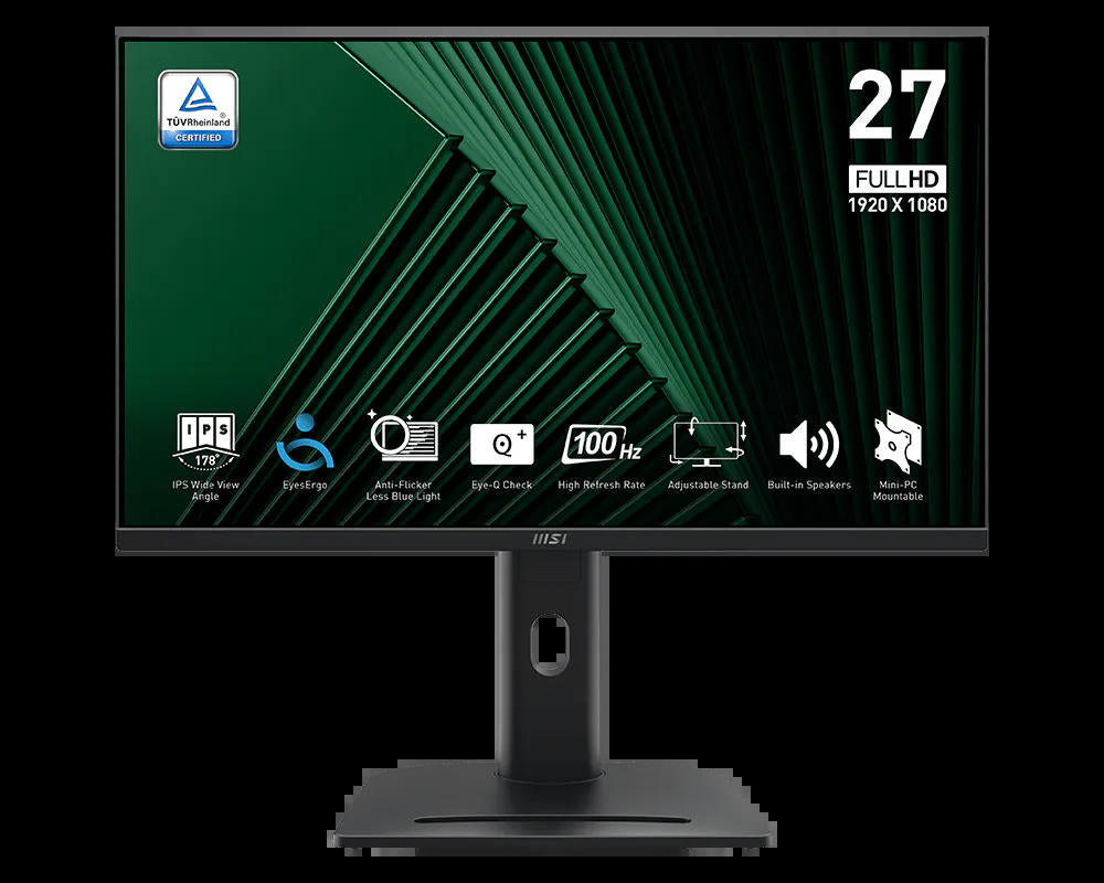 Monitor Msi 27" PRO MP275PG Full HD 100Hz Multimediale