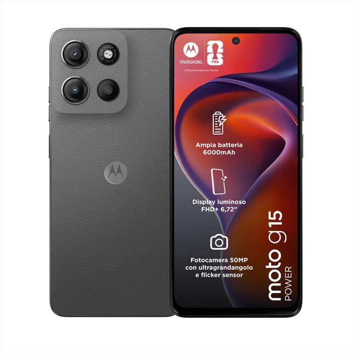 Motorola Moto G15 Power 8+256GB 6.72" 4G Gravity Grey - G15 Power