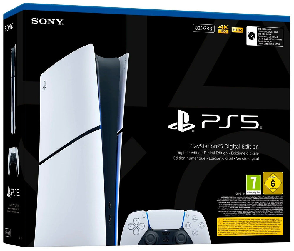 Sony PS5 Console 825GB Digital Edition E Chassis White ITA - PS5 Digital