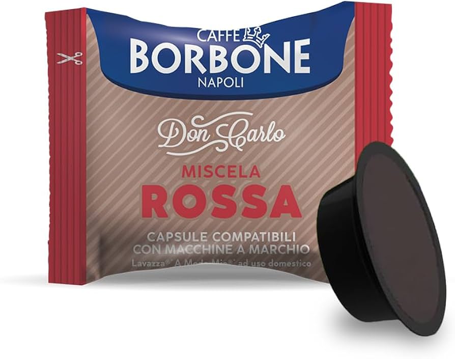 Borbone Don Carlo Capsule Compatibili Lavazza A Modo Mio Miscela Rossa 100pz