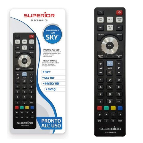 Superior Telecomando Universale SKY / SKY HD – Sostituto per Decoder Sky