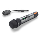 NGS Microfono Vocale Wireless Singer Pro 2.4GHz con Jack 3.5 e 6.3mm – Senza Fili fino a 15m