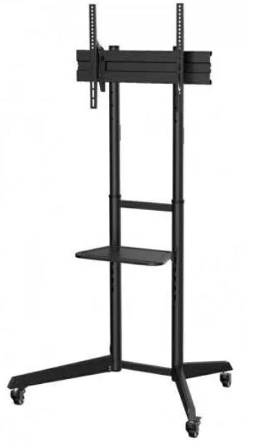 Superior Supporto TV “37-70” Pro Da Pavimento 50kg – Colonna Mobile con Ruote