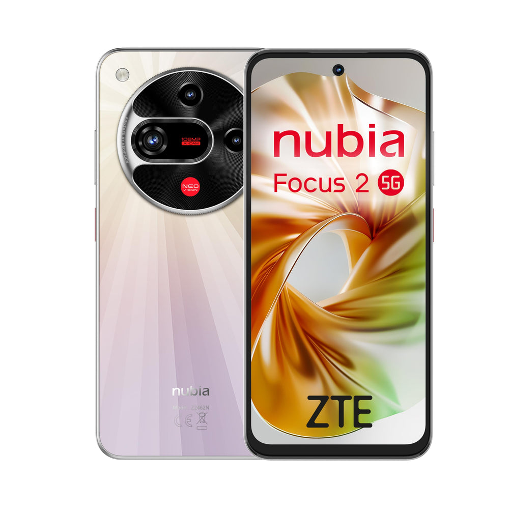 ZTE Nubia Focus 2 8+256GB 6.7" 5G Aurora White EU - Fotografia Professionale