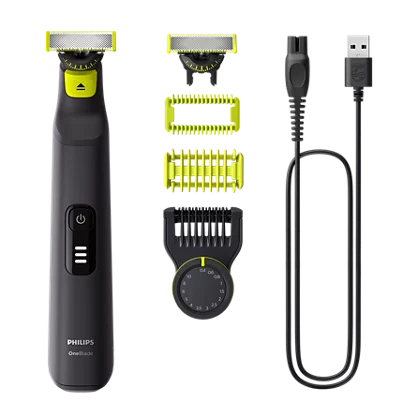 Philips Rasoio Elettrico OneBlade Pro QP6542/15 – Rade, Regola, Rifinisce