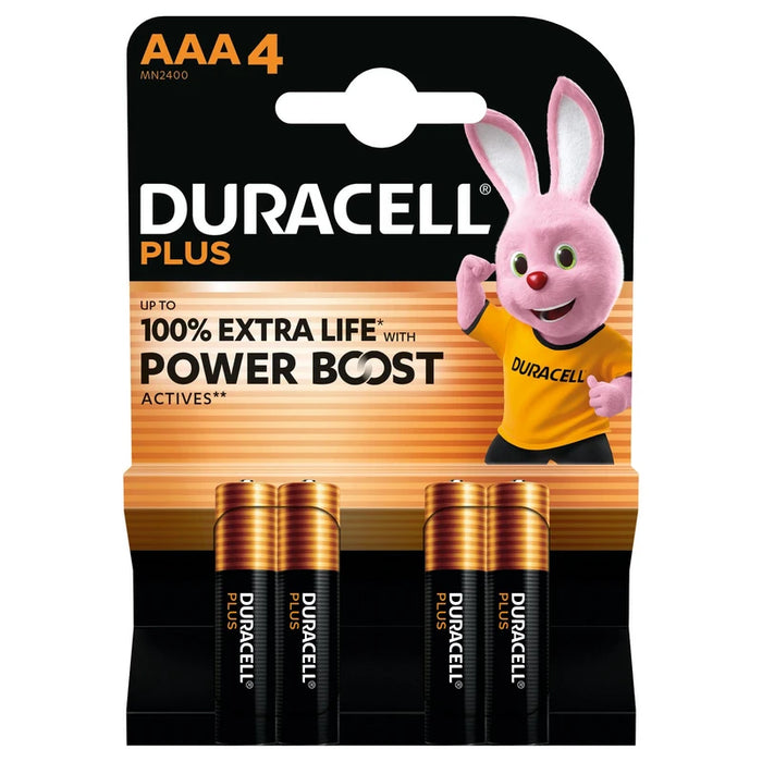 Duracell Batterie Ministilo AAA Plus Power Boost MN2400 - AAA Potenti
