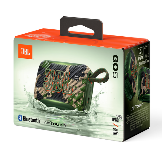 JBL GO5 Portable BT Speaker Squad Camouflage – Mini Cassa Impermeabile
