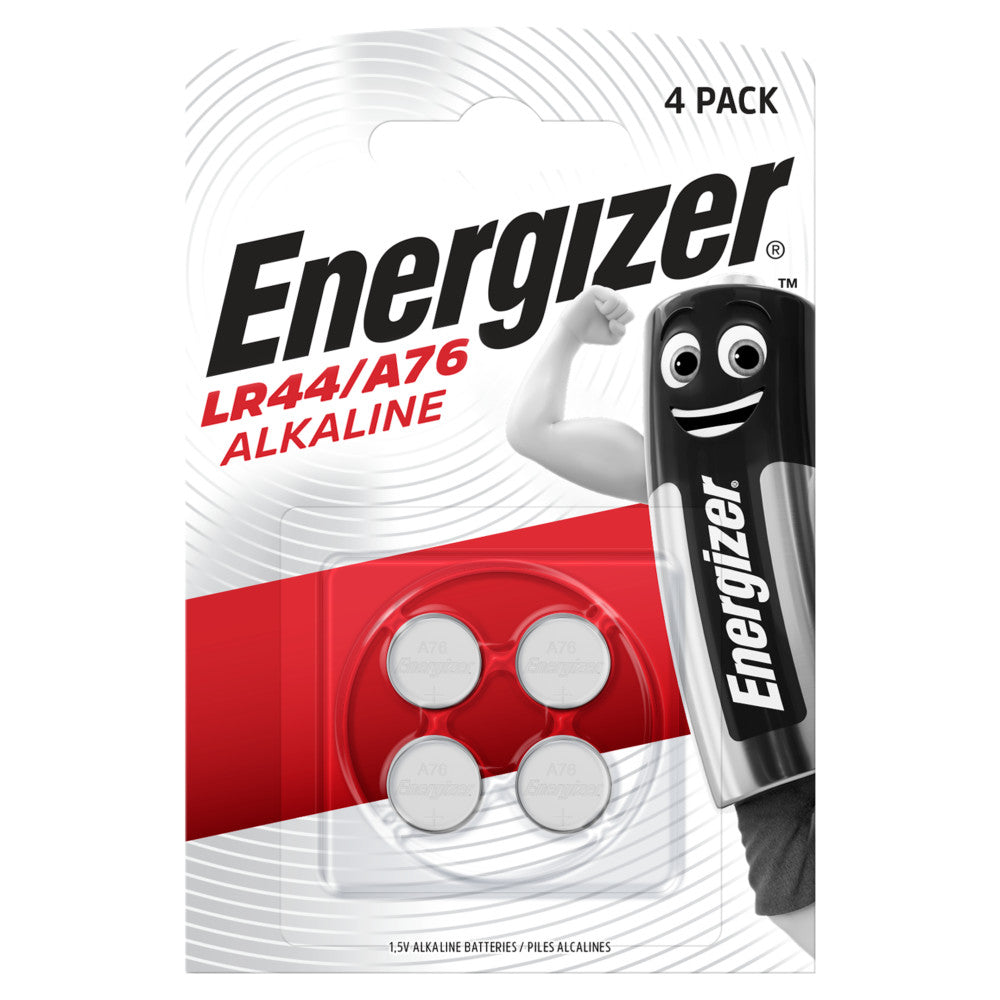 Energizer LR44 Batterie Bottone Alcaline 2 Pezzi – Per Giocattoli e Strumenti