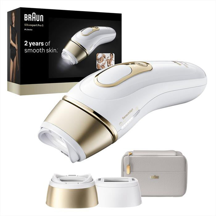 Braun Epilatore a Luce Pulsata Silk-Expert Pro 5 PL5210 – Risultati Professionali
