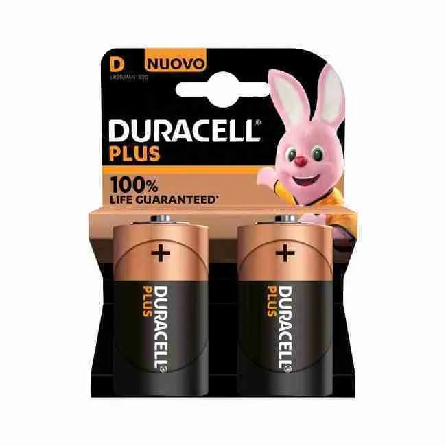 Duracell Batterie Torcia D Plus LR20 MN1300 1Cnf/2pz - Batterie Potenti