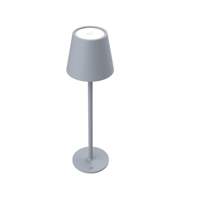 Multomas Lampada da Tavolo a Led Grigio - Lampada da Tavolo LED