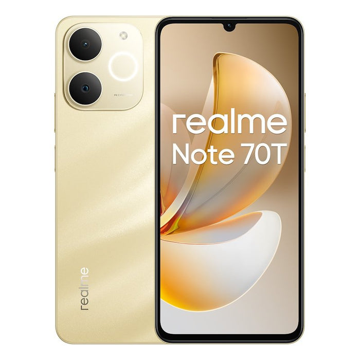 Realme Note 70T 4+256GB 6.74" 4G Beach Gold EU - Note Series Entry
