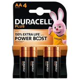 Duracell Batterie Stilo AA Plus Power Boost MN1500 1Cnf/4pz - AA Potenti