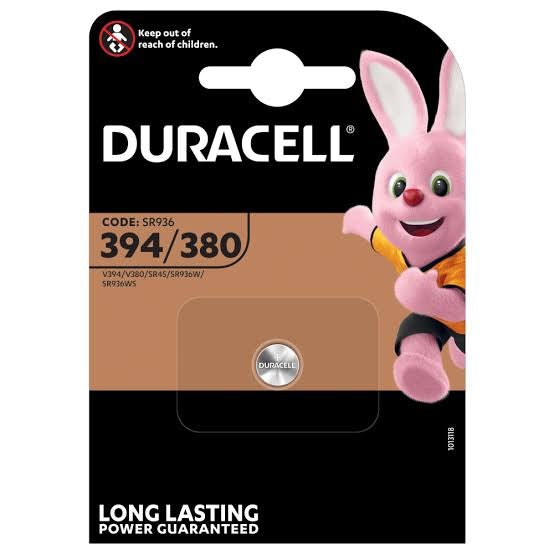 Duracell 394 Batteria per Orologi Silver Oxide – Precisione per Orologi e Strumenti