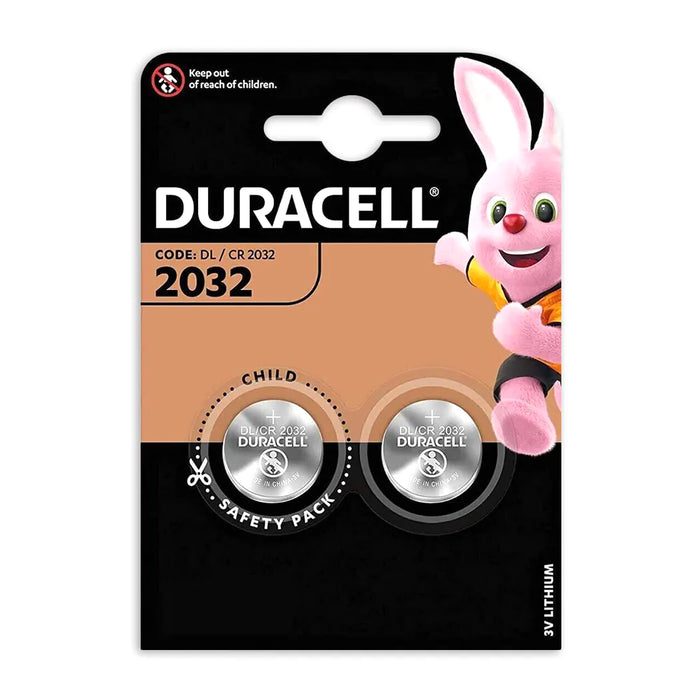 Duracell Batterie Bottone DL/CR2032 1Cnf/2pz - Batterie Bottone