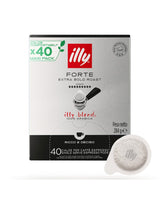 Illy Cialde ESE 44mm Tostato Forte 40pz – Espresso Deciso e Pieno