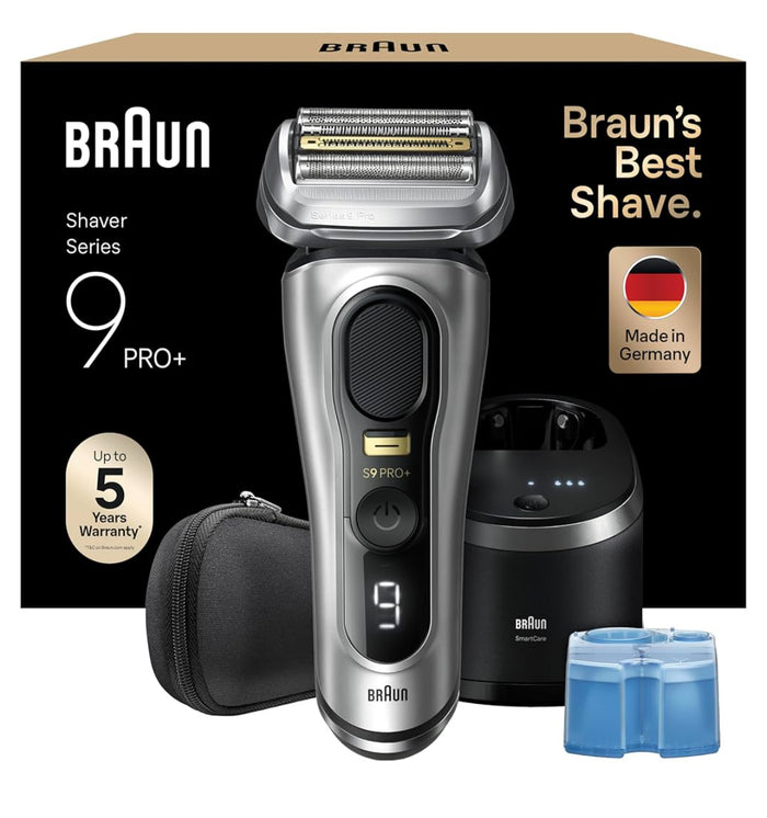 Braun Rasoio Elettrico Series 9 Pro+ Wet&Dry 9560cc 5+1 – Rasatura Premium