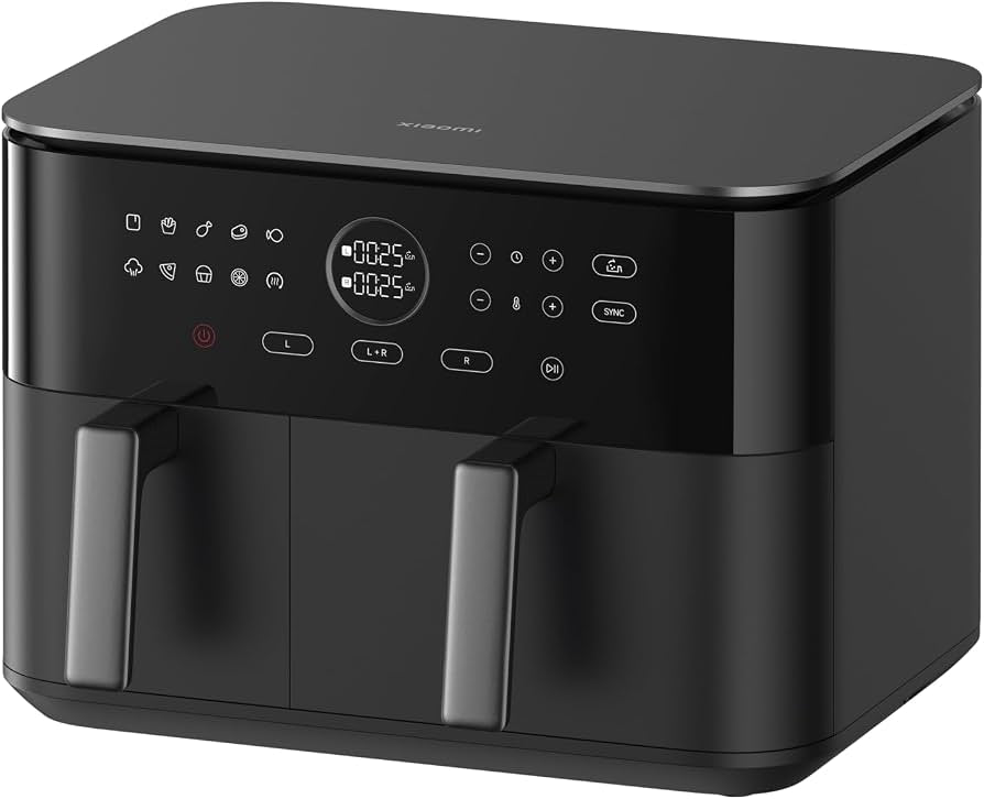 Xiaomi Friggitrice ad Aria Dual Zone 10L 2700W Black – Due Cotture Insieme