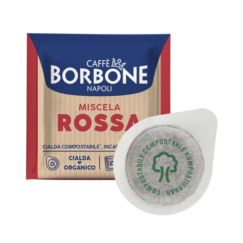 Borbone Box 150 Cialde ESE 44mm Miscela Rossa – Espresso Intenso Napoletano