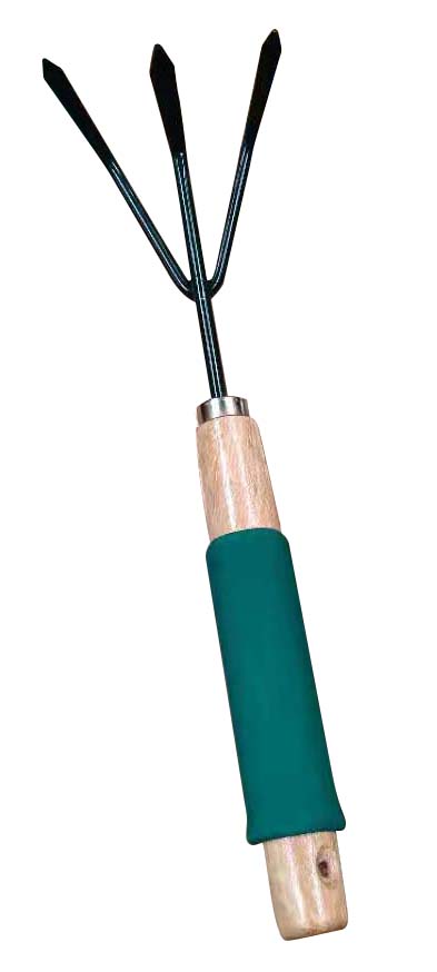 Fenner OpenAir Coltivatore a 3 Punte in Ferro 31cm - Attrezzo Giardino
