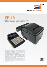 3i FP-81 RT Stampante Fiscale Telematica Kit Completo con Display e Tastiera – Messa in Servizio e Bollino Inclusi