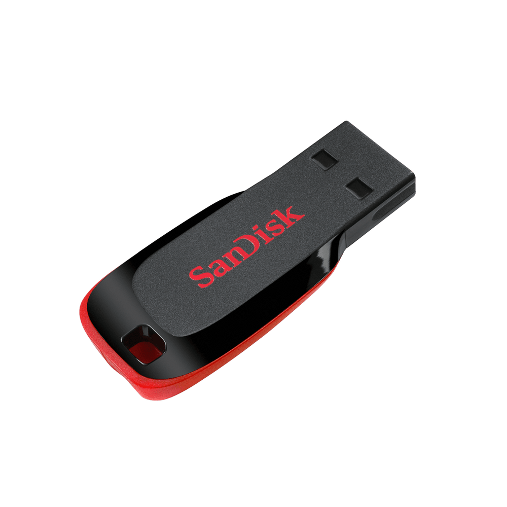 SanDisk Cruzer Blade 64GB USB 2.0 Nero/Rosso – Chiavetta USB Compatta e Affidabile