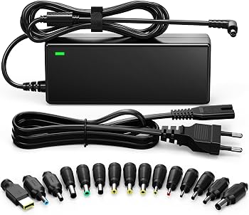 Techmade Alimentatore Universale per Notebook 90W – Potenza per Notebook Grandi