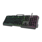 Techmade Tastiera Gaming Meccanica RGB Black – Switch Meccanici e Retroilluminazione