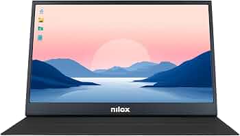 Nilox Monitor Portatile 15.6" FHD HDMI/USB-C – Schermo Secondo per Laptop in Viaggio