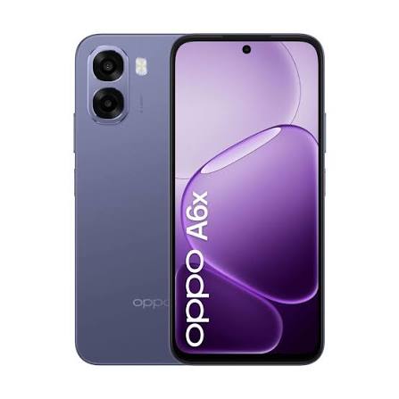 OPPO A6x 4+128GB 6.75" 4G Black Purple ITA - A6x Viola Nero